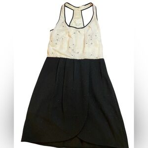 VINTAGE Y2K Kenar White Cream Cut Out Backless Halter Sundress